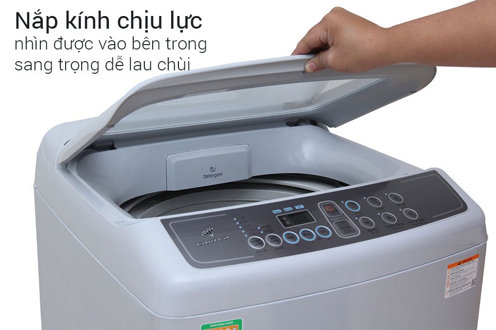 Máy giặt 8.2 Kg Samsung WA80H4000SG1SV lồng đứng