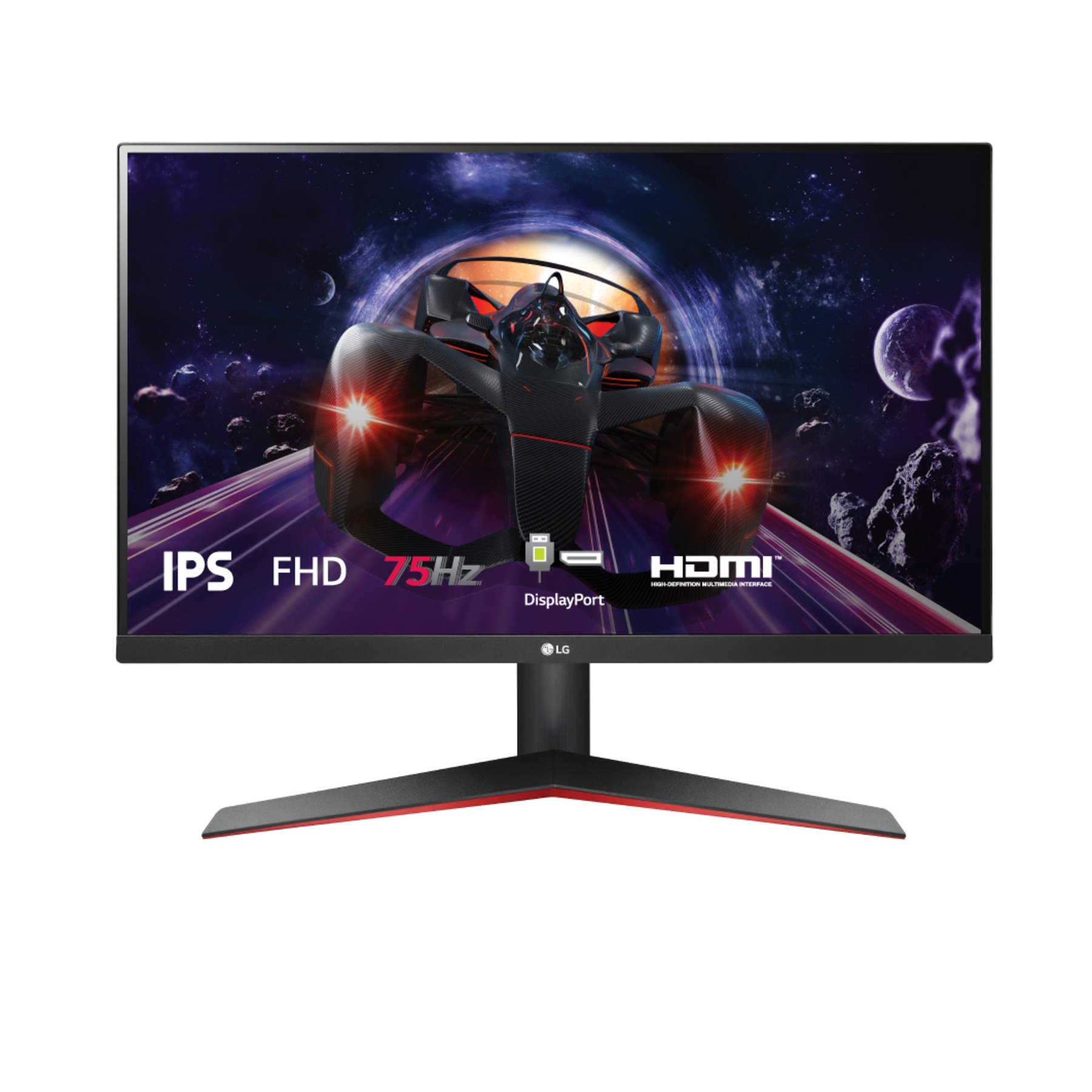 Màn hình LG 24MP60G-B (23.8inch/FHD/IPS/75Hz/1ms/200nits/HDMI+Dsub+DP+Audio/Freesync)