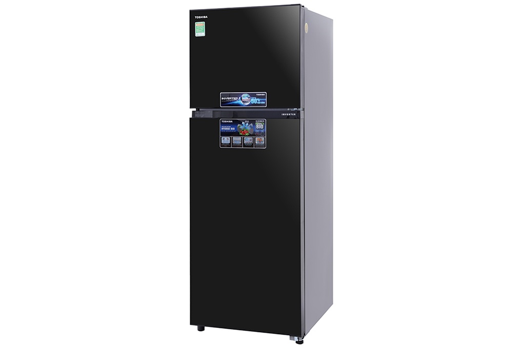 Tủ lạnh 2 cánh Inverter Toshiba GR-AG36VUBZ/XK - 305 Lít (Gương Đen)