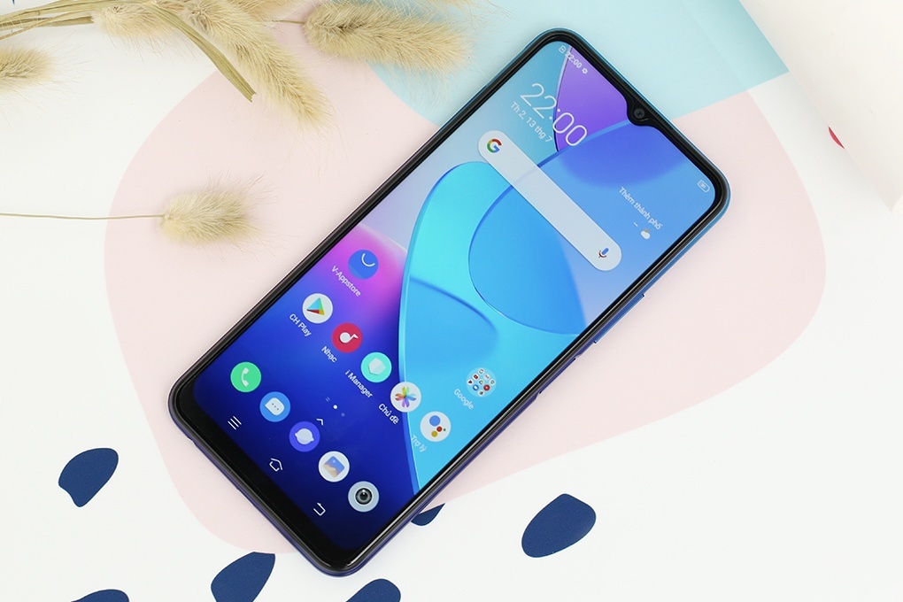 Điện thoại Vivo V2027-Y20 (4+64GB) Xanh