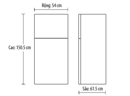 Tủ lạnh Electrolux ETB2302MG-RVN - 246 Lít