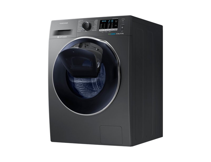 Máy giặt Lồng Ngang 8 kg + Sấy 6kg Samsung AddWash WD85K5410OX/SV
