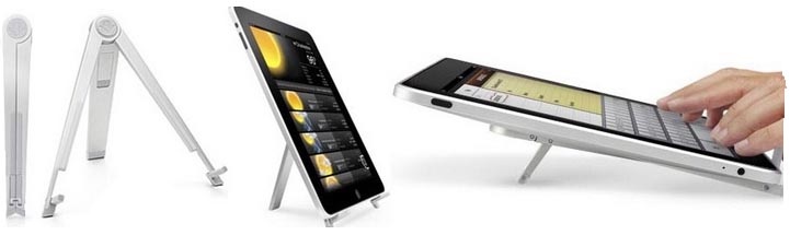 Giá đỡ INOX Mobile stand for tablet PC - BH 30 ngày