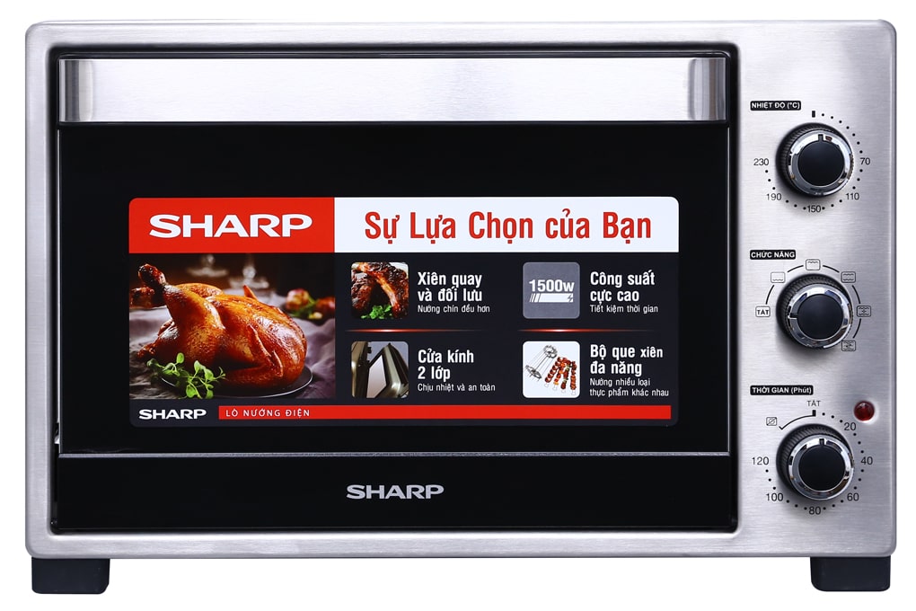 Lò nướng điện 32 Lít Sharp EO-A323RCSV-ST