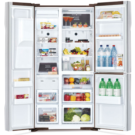 TỦ LẠNH SBS HITACHI R-M700GPGV2 (GS) - 584 Lít (Bạc)
