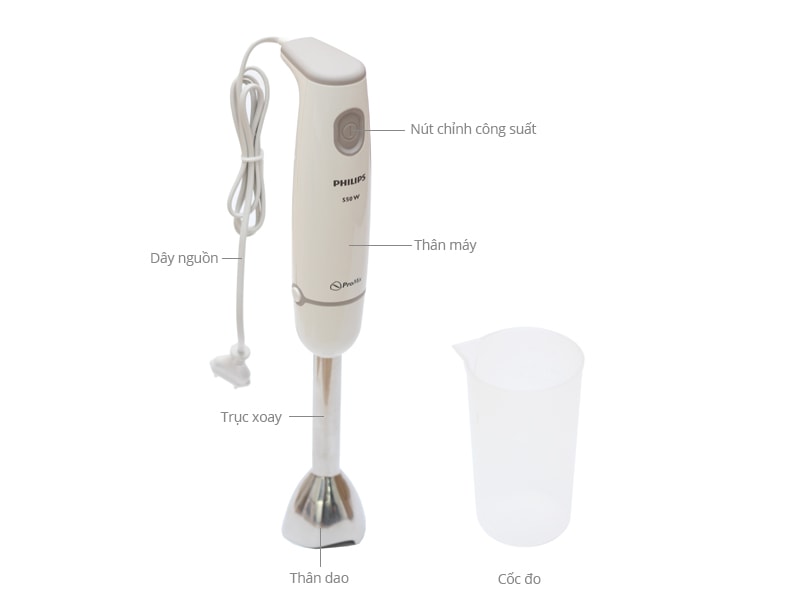 Máy xay sinh tố Philips HR1604
