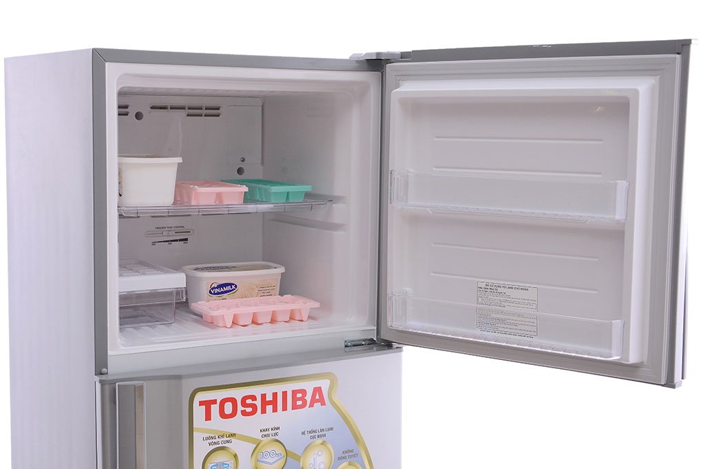Tủ lạnh 191 Lít Toshiba S19VPP(DS), 2 cánh, ngăn đá trên