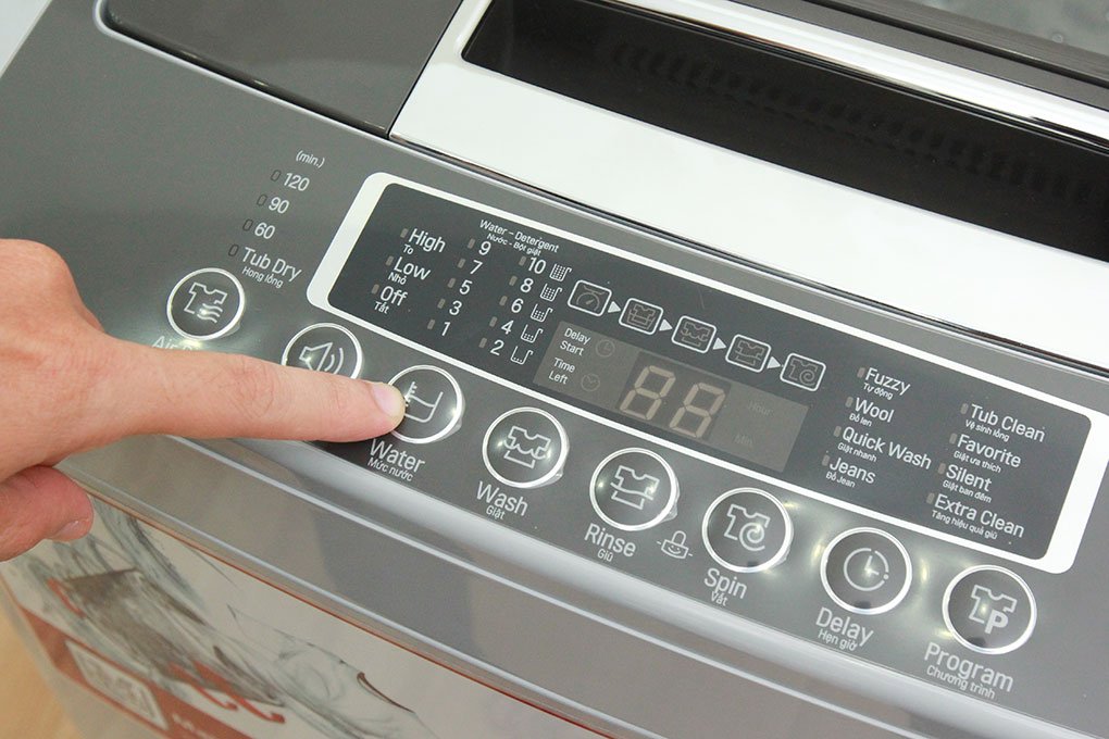 Máy giặt 8 Kg LG WF-S8019DB lồng đứng