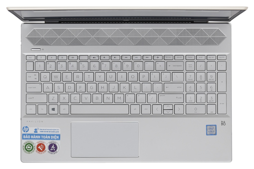 Laptop HP Pavilion 15-cs0018TU 4MF09PA windows 10