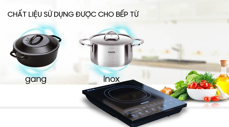 Bếp từ Philips HD4932 2100W