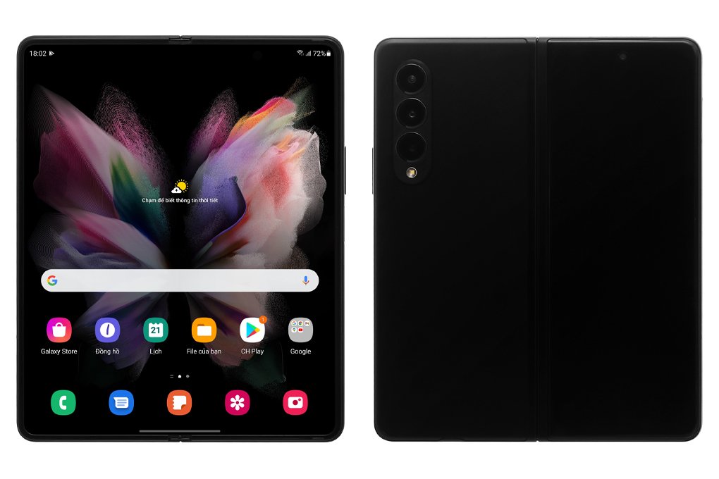 Điện thoại Samsung Galaxy Fold 3 256GB Đen (DM)