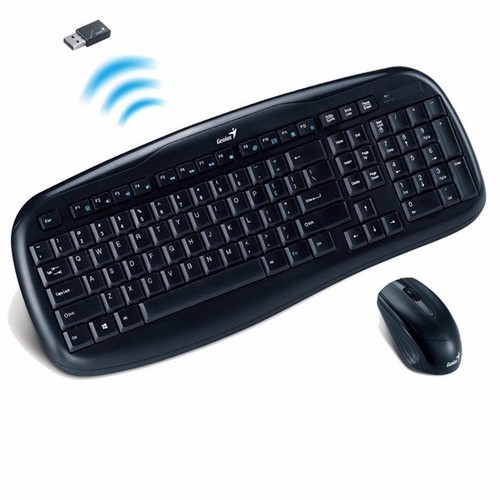 Bộ bàn phím chuột không dây Genius KB8000