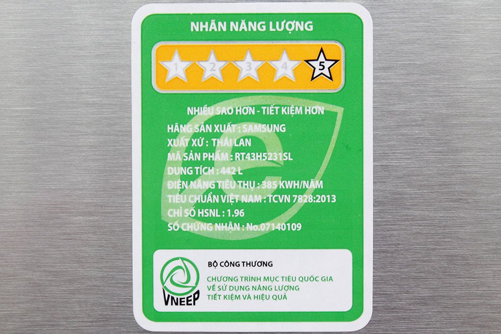 Tủ lạnh Samsung RT43H5231SL/SV - 442 Lít, Inverter