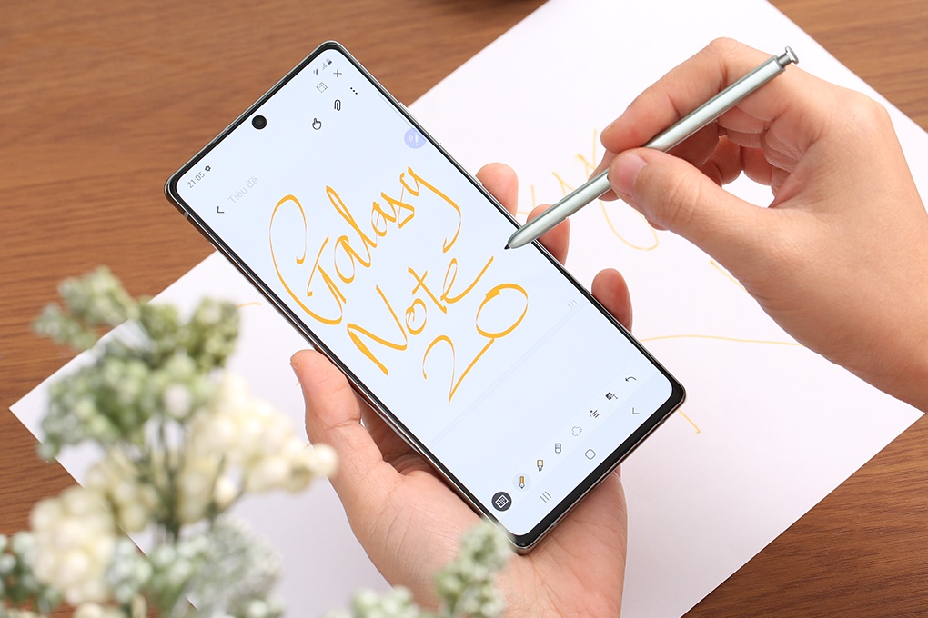 Điện thoại Samsung Galaxy Note 20 256G N980F Xanh
