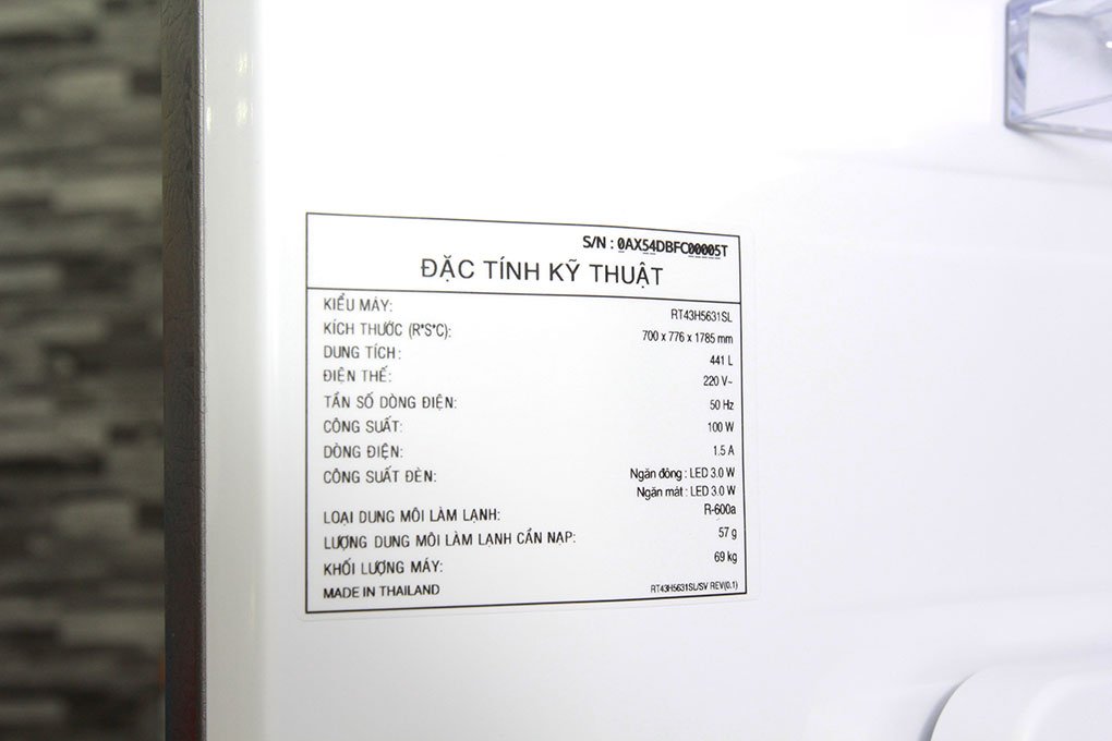 Tủ lạnh Samsung RT43H5631SL/SV - 442 Lít, Inverter