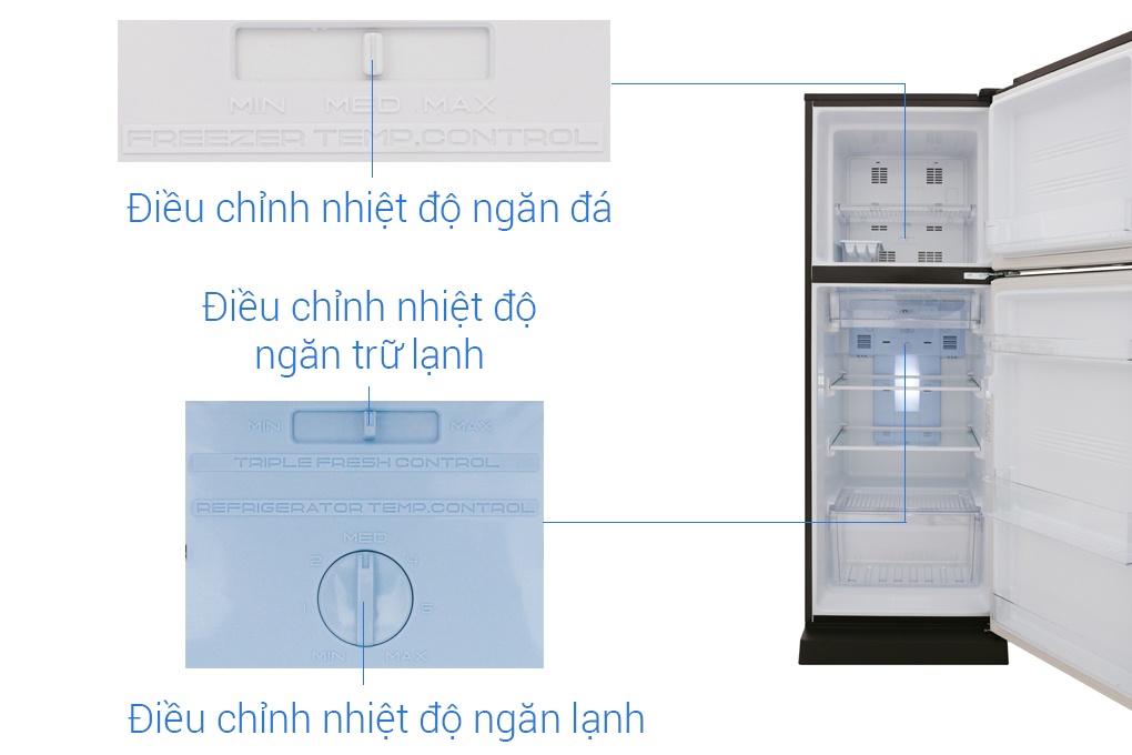 Tủ lạnh AQUA AQR-I247BN - 226L Inverter