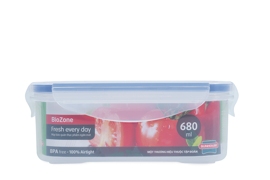 Hộp bảo quản TP ngăn mát Biozone 680ml KB-CO680P