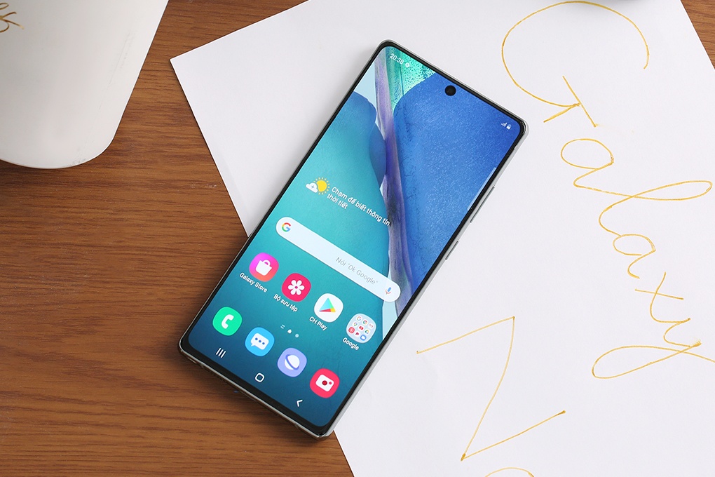 Điện thoại Samsung Galaxy Note 20 256G N980F Xanh