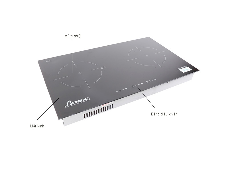 Bếp đôi từ - hồng ngoại Sunhouse Apex APB9911A 4500W