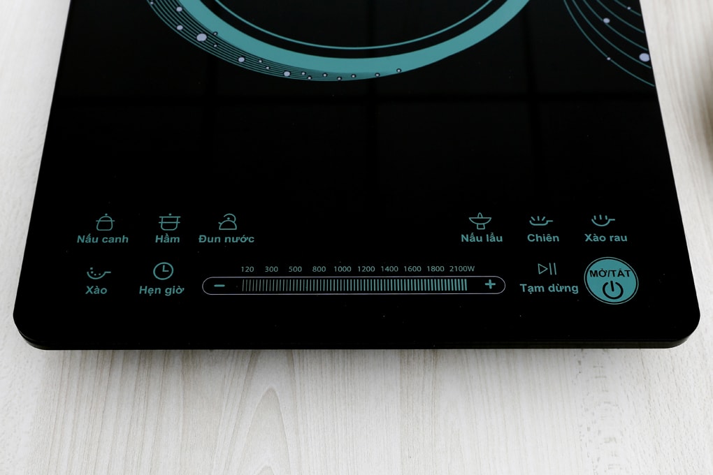 Bếp điện từ cảm ứng cao cấp Midea MI-T2117DB 2100W