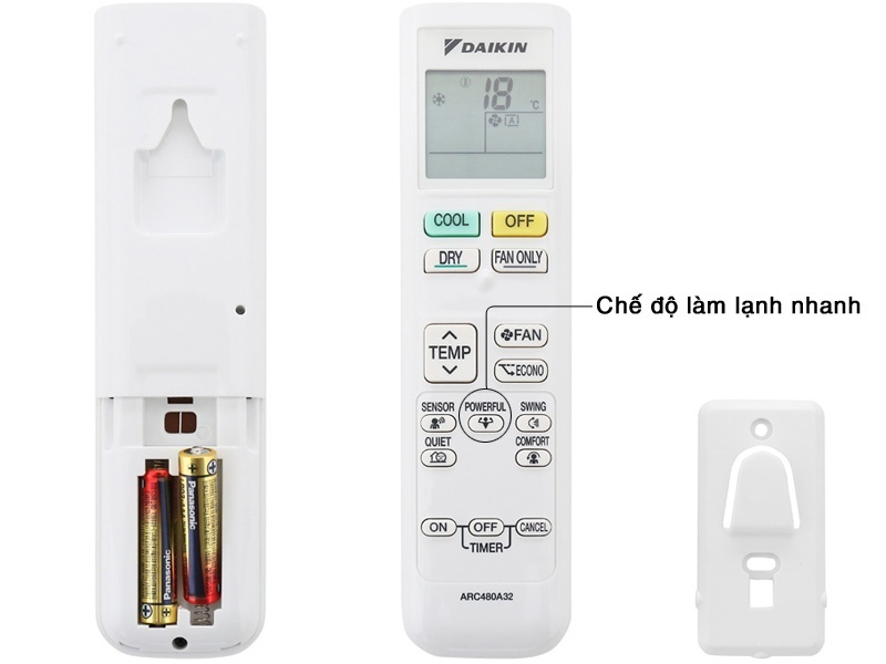 Điều hòa Daikin 1 chiều Inverter 17.700BTU FTKC50UVMV