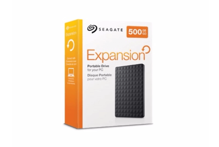 HDD external Seagate Nexpansion portable 500Gb 2,5'' USB 3.0 (STBX500300) - BH 30 ngày