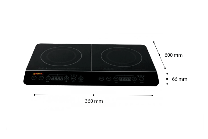 Bếp từ đôi Goldsun IH-GFY30S05