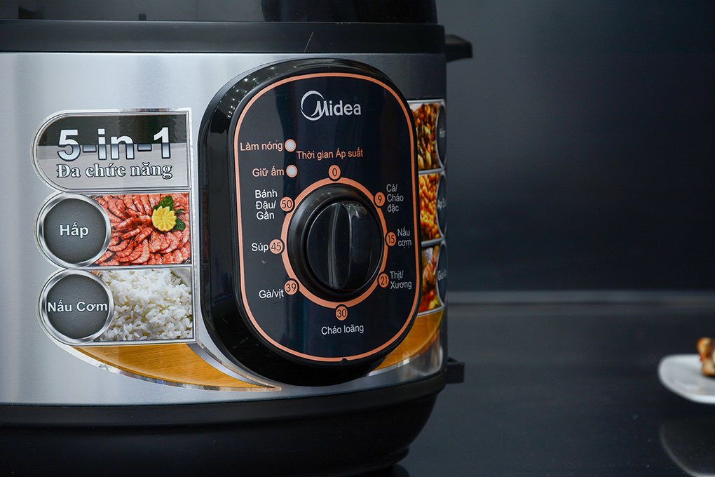 NỒI ÁP SUẤT ĐIỆN MIDEA MY-12CH502A, 5 lít