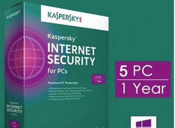 Phần mềm diệt Virus Kaspersky Internet Security for 5 user 1 năm