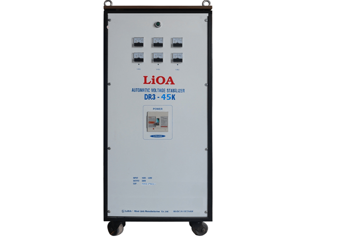 Ổn áp 3 pha khô Lioa DR3-45KVA-II