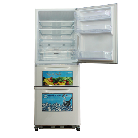 Tủ lạnh 3 cánh Mitsubishi MR-C46G-PWH-V - 370 Lít