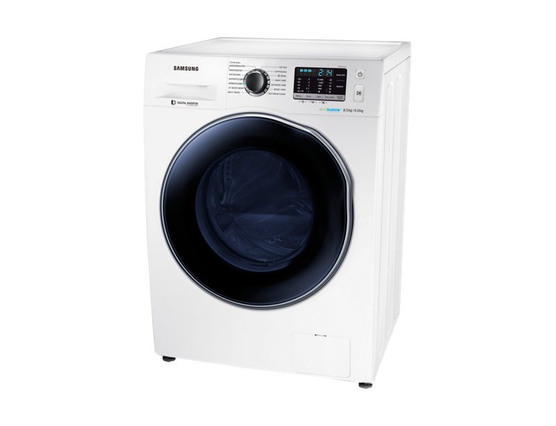 Máy giặt 8.5 Kg Samsung WD85J5410AW/SV lồng ngang, sấy 6 Kg
