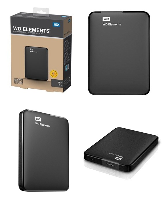 HDD Western Elements 500GB USB3.0-WDBUZG5000ABK-WESN