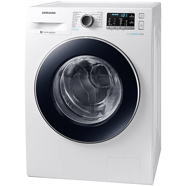 Máy giặt 8 Kg Samsung WW80J54E0BW/SV hơi nước