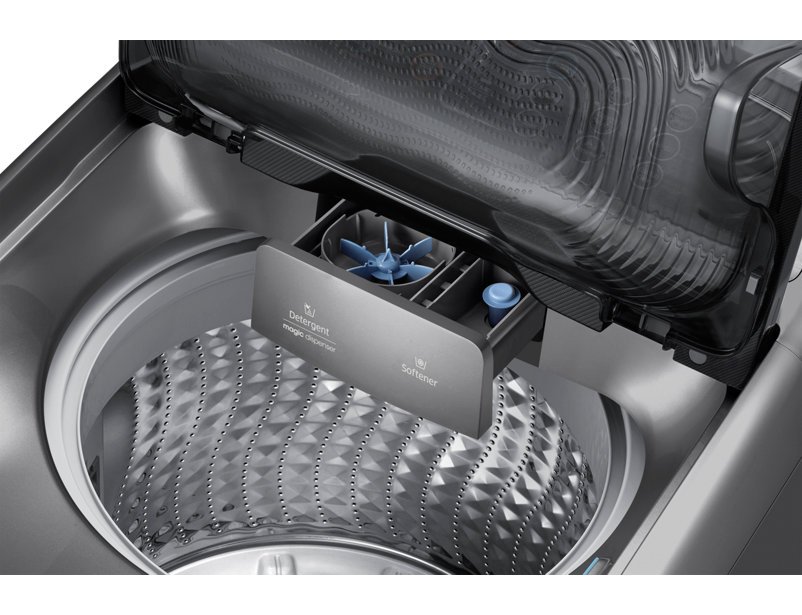 Máy giặt 12 Kg Samsung WA12J5750SP/SV Activ Dualwash