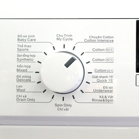 Máy giặt 9 Kg Midea MFG90-1200 lồng ngang
