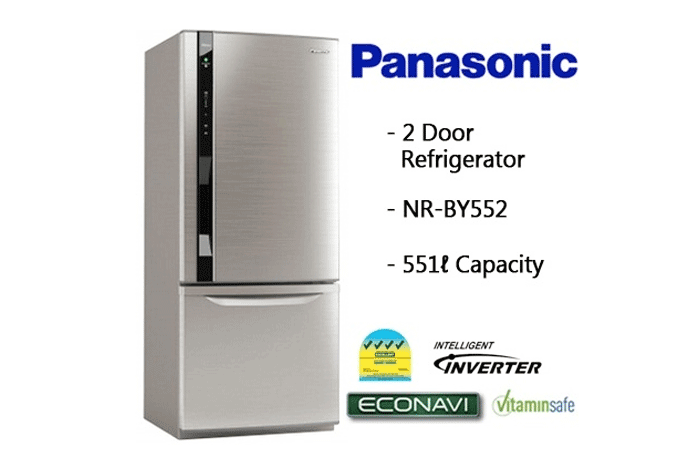 Tủ lạnh Panasonic NR-BY552XSVN - 495 Lít Inverter
