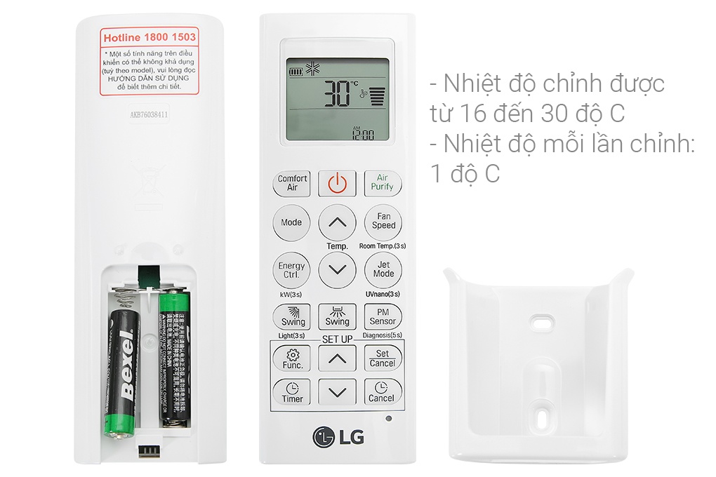 Điều hòa LG UV Nano 1 chiều Inverter 1.5HP-12.000BTU V13APFUV