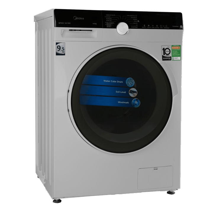 Máy giặt lồng ngang Midea MFK85-1401SK Inverter 8.5Kg