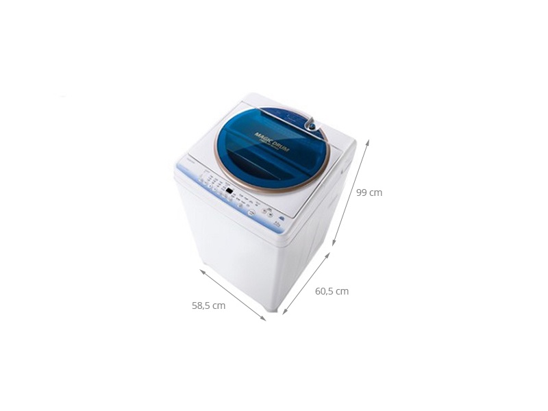 Máy giặt 8.2 Kg Toshiba AW-MF920LV(WB) lồng đứng
