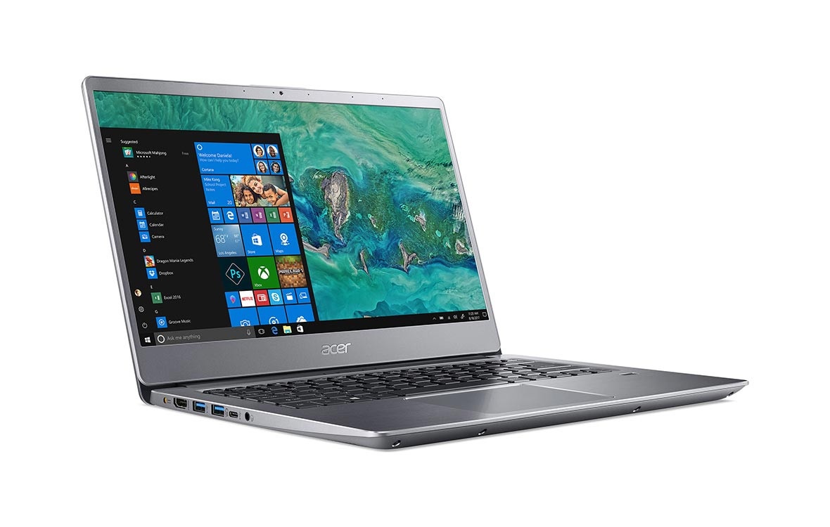 Laptop Acer Swift SF314-54-869S (NX.GXZSV.003) windows 10