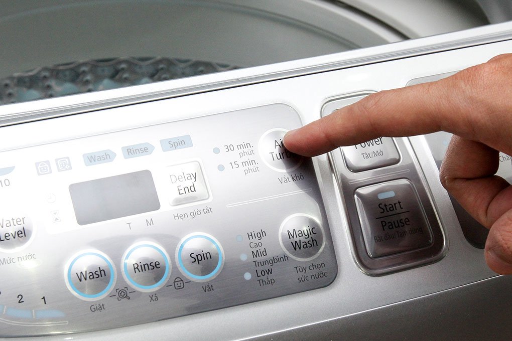 Máy giặt 11 Kg Samsung WA11F5S5QWA/SV lồng đứng