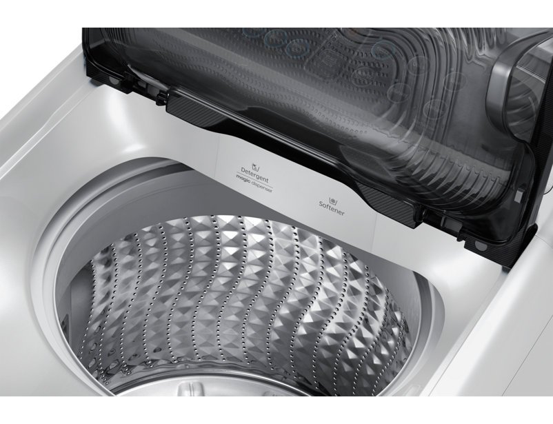 Máy giặt 10 Kg Samsung WA10J5710SG/SV Activ Dualwash