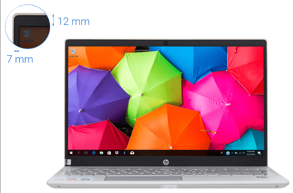 Laptop HP Pavilion 15-cs2035TU 6YZ08PA Vang W10