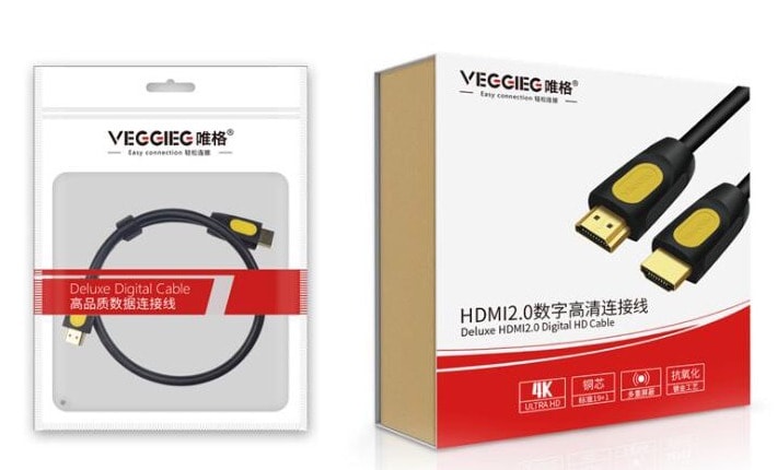 Cáp HDMI 1.5m VEGGIEC Deluxe Digital Cable