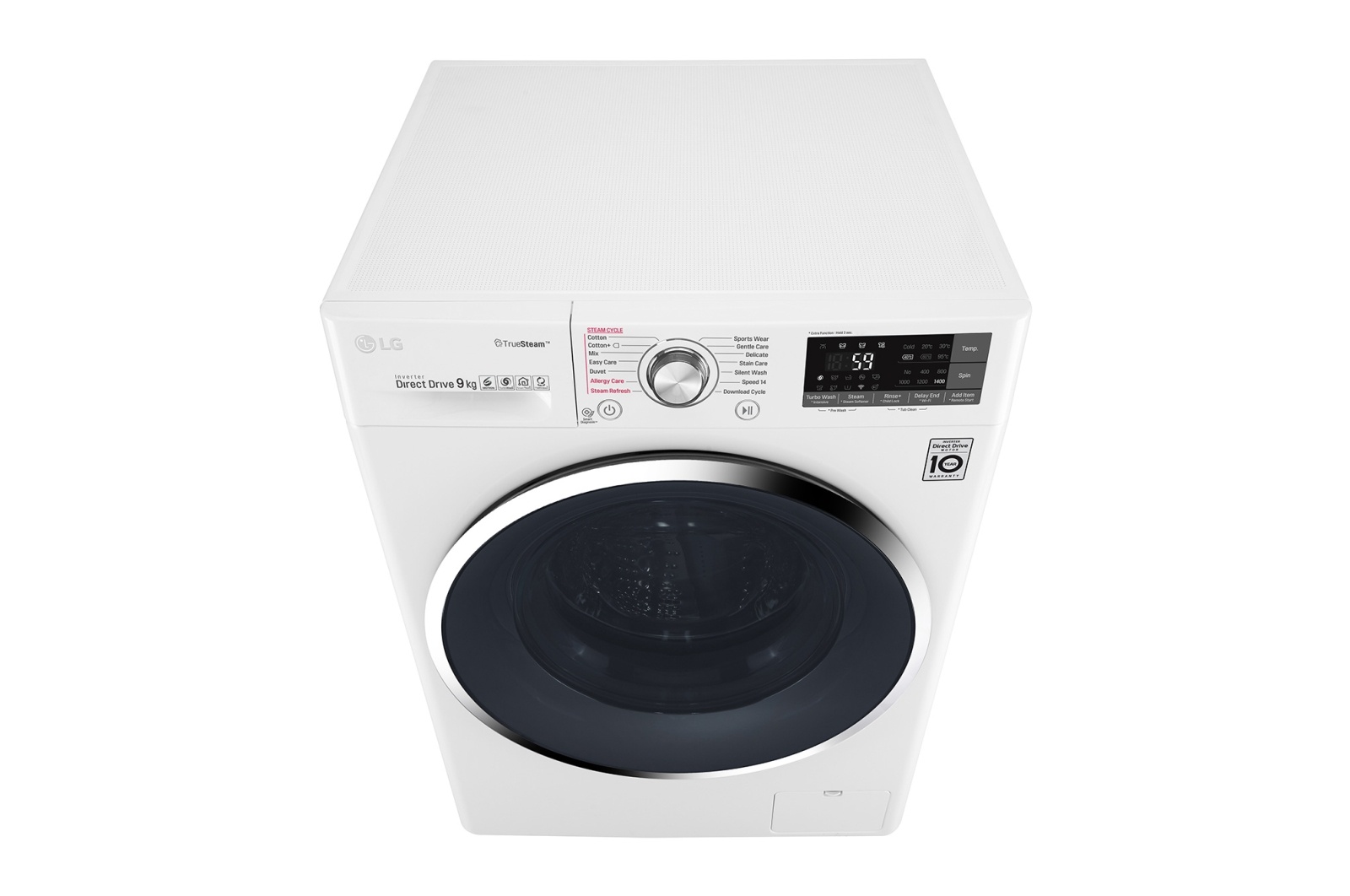 Máy giặt LG lồng ngang 9kg FC1409S4W Inverter Direct Drive