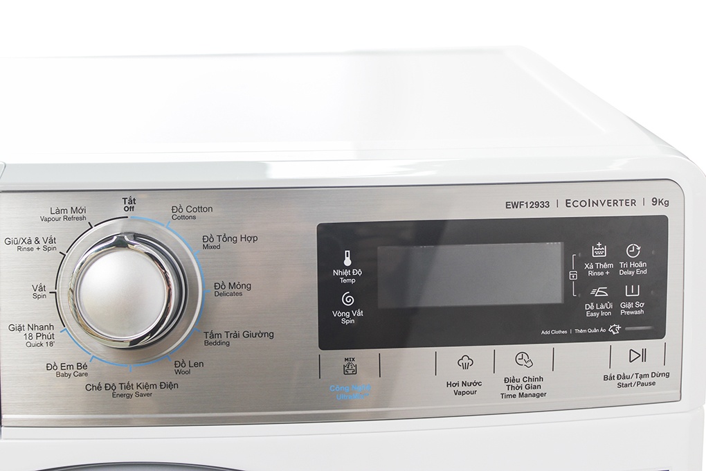 Máy giặt 9 Kg Electrolux EWF12933 (Trắng)