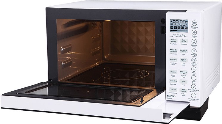 Lò vi sóng điện tử có nướng Sharp R-G751FVN-W