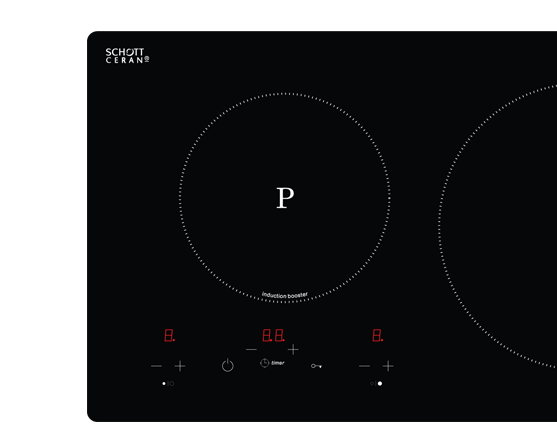 Bếp từ đôi Chef's EH-DIH32B 3600W