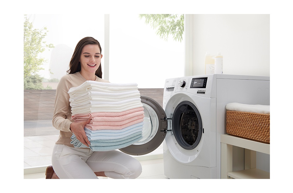 Máy giặt 7.5 Kg LG F1475NMPW lồng ngang